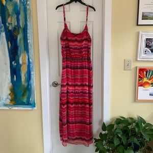 WHBM Maxi Dress, super comfy and great dress for summer event!